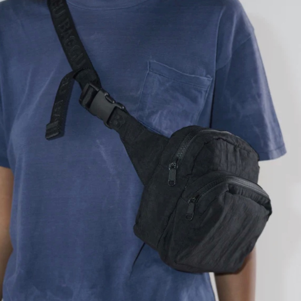 Baggu Black Fanny Pack